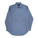 Polo By Ralph Lauren Striped Shirt - Large Blue Cotton