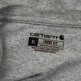 Carhartt Long Sleeve T-Shirt - XL Gray Cotton