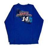 Tony Stewart Chase Authentics Graphic T-Shirt - Medium Blue Cotton