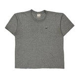 Vintage Nike T-Shirt - Large Grey Cotton