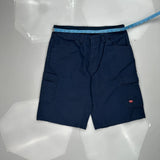 Red Kap Workwear Cargo Shorts - 34W 9L Navy Cotton