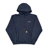 Carhartt Hoodie - XL Navy Cotton Blend