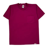 Blank Jerzees Single Stitch T-Shirt - Medium Purple Cotton Blend