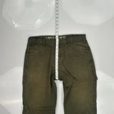Dickies Carpenter Pants - 34W 30L Green Cotton