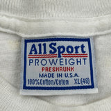 Duke Power All Sport T-Shirt - XL White Cotton