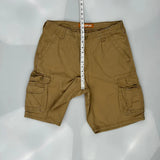 Lee Cargo Shorts - 32W 10L Brown Cotton
