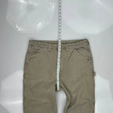 American Eagle Carpenter Pants - 36W 30L Khaki Cotton