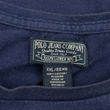 Ralph Lauren T-Shirt - 2XL Blue Cotton
