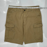 Carhartt Cargo Shorts - 38W 10L Khaki Cotton
