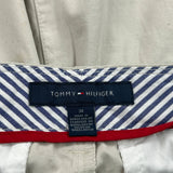 Tommy Hilfiger Cargo Shorts - 34W 10L Beige Cotton