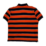 Chaps Ralph Lauren Striped Polo Shirt - XL Black Cotton