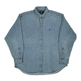 Blake Ralph Lauren Denim Shirt - XL Blue Cotton