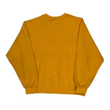 Blank Fruit Of The Loom Sweatshirt - Medium Yellow Polyester