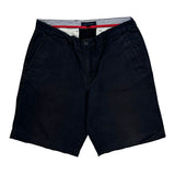 Tommy Hilfiger Chino Shorts - 32W 9L Black Cotton