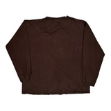 Cleveland Browns Nfl Football Long Sleeve T-Shirt - XL Brown Cotton