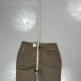 Carhartt Trousers - 30W UK 10 Brown Cotton