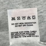 Hickory Crawdads Fruit Of The Loom Single Stitch T-Shirt - Large Grey Cotton