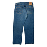 501 Levis Jeans - 32W 31L Blue Denim