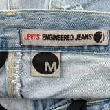 Levis Denim Shorts - 34W 12L Light Wash Cotton