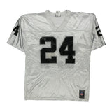 Raiders Reebok Nfl Jersey - Large Black Polyester
