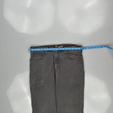 Carhartt Carpenter Pants - 34W 30L Gray Cotton Blend