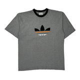 Adidas T-Shirt - XL Grey Cotton