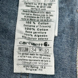 Carhartt Carpenter Pants - 32W 32L Blue Cotton