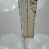 Blauer Cargo Trousers - 28W 30L Acid Wash Denim