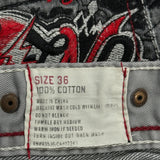 Ecko Unltd Hip Hop Jeans - 36W 24L Grey Cotton