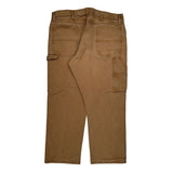 Wrangler Carpenter Pants - 38W 31L Brown Cotton