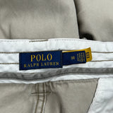 Polo By Ralph Lauren Cargo Shorts - 38W 10L Khaki Cotton