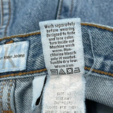 Calvin Klein Jeans Denim Shorts - 32W 10L Blue Cotton