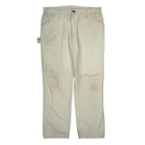 Dickies Carpenter Pants - 36W 30L Cream Cotton