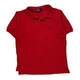 Age 7 Polo By Ralph Lauren Polo Shirt - Small Red Cotton