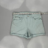 Levis Denim Shorts - 29W UK 8 Blue Cotton