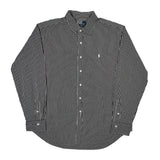 Polo By Ralph Lauren Striped Shirt - 3XL Black & White Cotton