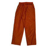 Nike Track Pants - Medium Orange Polyester