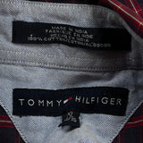 Tommy Hilfiger Checked Shirt - XL Blue Cotton