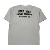 Mile High Harley-Davidson Of Parker, Co Harley Davidson Graphic T-Shirt - XL White Cotton