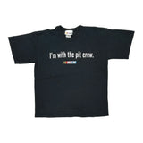 Age 12 Nascar Nascar T-Shirt - Large Black Cotton