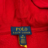 Age 10-12 Polo By Ralph Lauren Hoodie - Medium Red Cotton