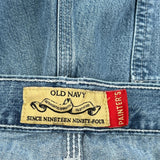 Old Navy Wide Leg Carpenter Jeans - 38W 32L Blue Denim