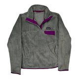 Patagonia Snap-T Fleece - Small Purple Polyester