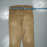 Carhartt Pants - 36W 34L Beige Cotton