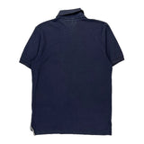 Tommy Hilfiger Polo Shirt - Medium Navy Cotton
