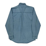 Wrangler Denim Shirt - Medium Blue Cotton