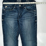 Salvage Slim Jeans - 34W 32L Dark Wash Cotton