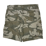 Wrangler Cargo Shorts - 38W 10L Camo Cotton