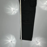 Unbranded Cargo Trousers - 38W 34L Black Cotton