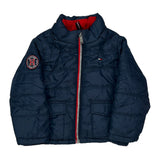 Age 2-3 Tommy Hilfiger Puffer - Small Red Polyester